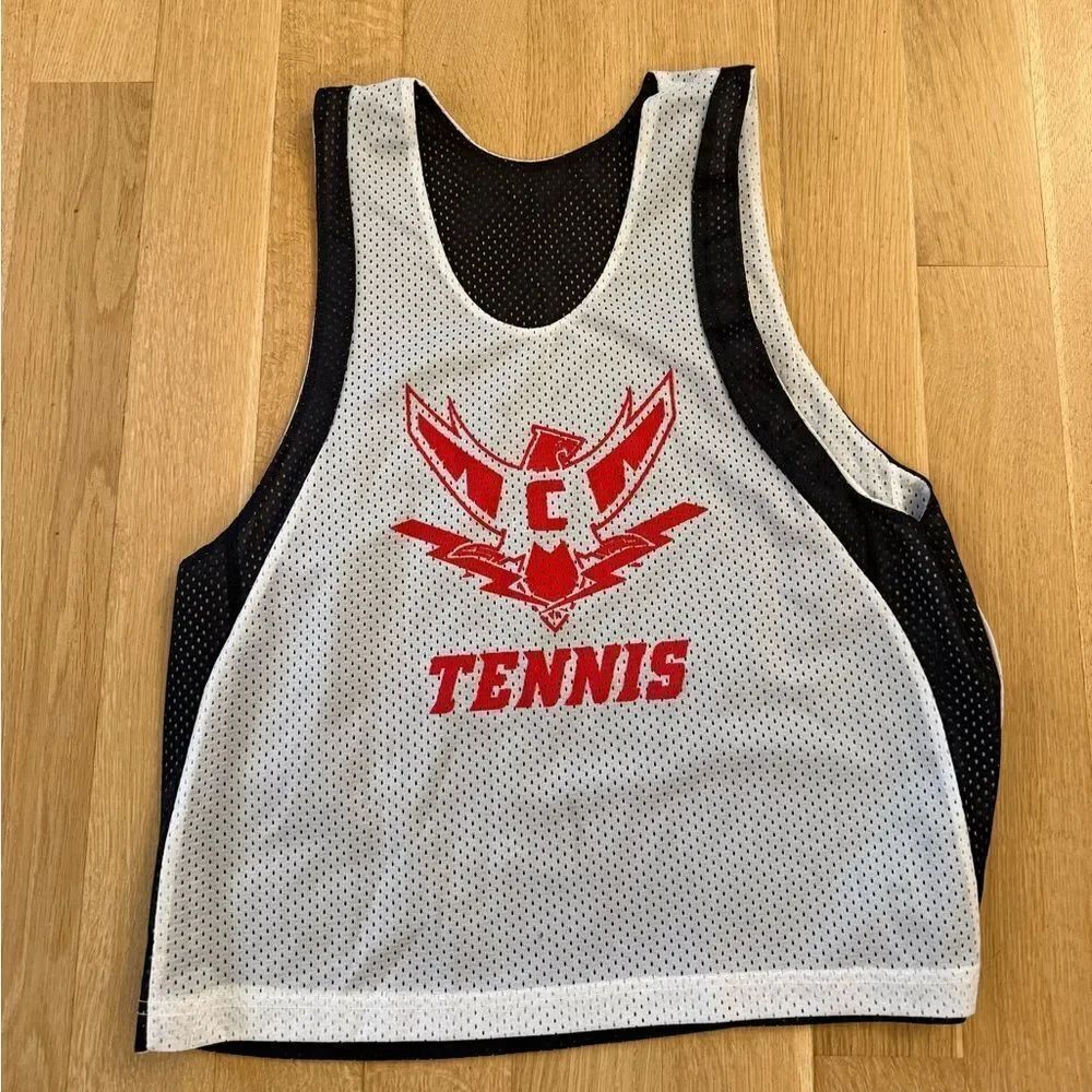 Gray and Black Tennis Sports Jersey